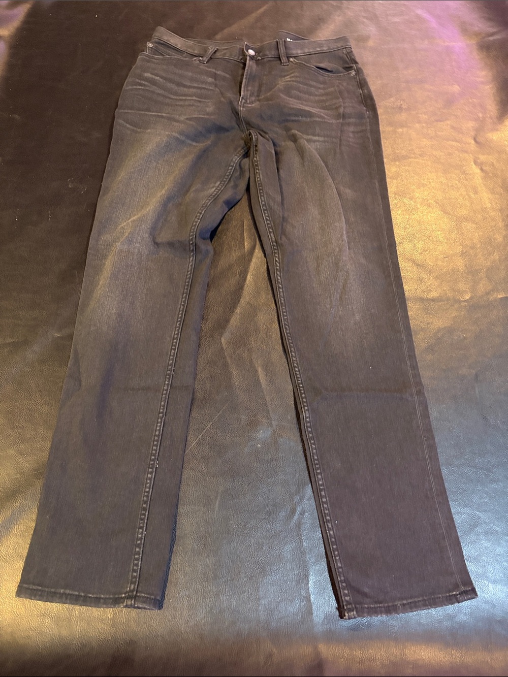 Banana Republic Men's Straight Jeans - Black